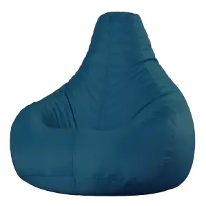 Veeva Recliner Indoor Outdoor Bean Bag Teal Green Bean Bag Chair