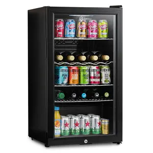 Subcold Super 85 LED Drinks Fridge - Black