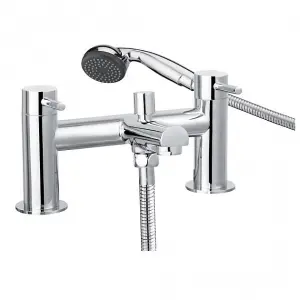 Bristan Mios Bath Shower Mixer Chrome Taps Deck Mount Bathroom Tap