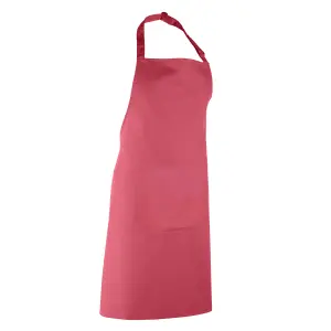 Premier Ladies/Womens Colours Bip Apron With Pocket / Workwear (Pack of 2)