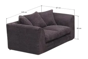 Logan 2 Seater Sofa Jumbo Cord Fabric