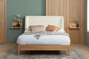 Birlea Halfden King Bed Frame In Mixed Material