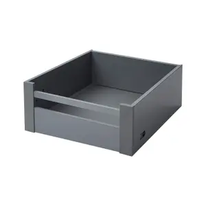 GoodHome Soto Matt anthracite Drawer front (H)187mm (W)355mm (T)13mm