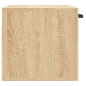 Berkfield Wall Cabinet Sonoma Oak 60x36.5x35 cm Engineered Wood