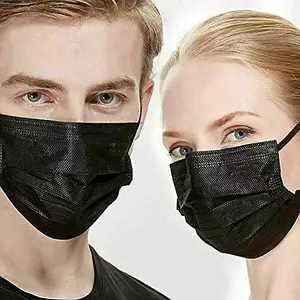 KAV 50 pack 3 Ply Disposable Face Masks, Face Covering, High Filterability, Suitable For Sensitive Skin Breathable Face Mask