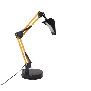 Luminosa Pala LED Articulated Desk Lamp 4W 350lm 3000K Orange