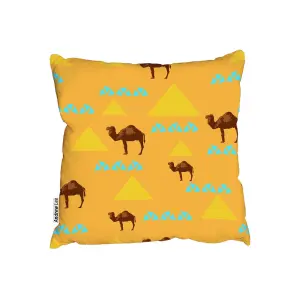 Camels (Outdoor Cushion) / 60cm x 60cm