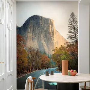 Grandeco Yosemite 3 panel Textured Mural, 2.8 x 1.59m