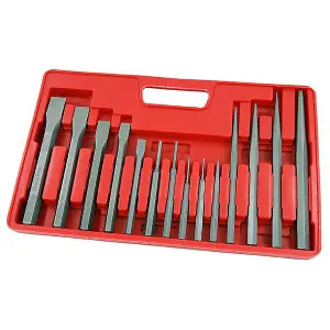 Punch And Chisel Set - 14 Piece Heavy Duty (Neilsen CT1043)