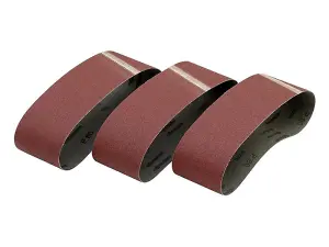 Dewalt DT3377-QZ Sanding Belt 533 x 75mm 80G Grit Pack of 3 Fits DCW220NT