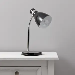 GoodHome Narajo Modern Black Table light