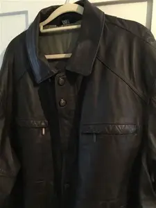 Premier Man Genuine Real Leather Vintage Jacket Dark Brown