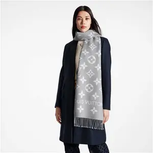 Louis Vuitton® - LV Essential Scarf - Wool - Gris Clair - Women - Luxury