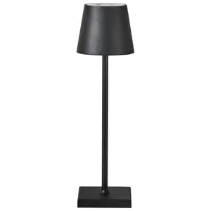 Wireless Metal Table Lamp Black VALIRA