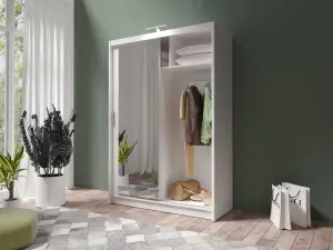 Sliding Door Wardrobe PARIS 150cm White