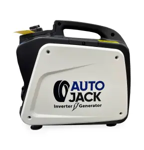 Autojack Petrol Generator Quiet Portable Suitcase Camping Inverter 1800W