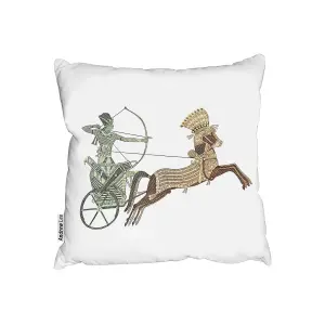 Cushions - Pharaoh on War Chariot (Cushion) / 60cm x 60cm