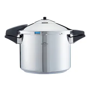 Kuhn Rikon Duromatic Comfort Stainless Steel Pressure Cooker for All Hobs, Side Grips 4L / 22cm