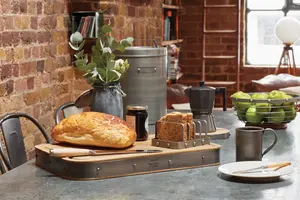 Industrial Kitchen Metal Bread Bin