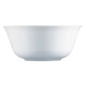 URBNLIVING 24cm Diameter Opal White Salad Bowl