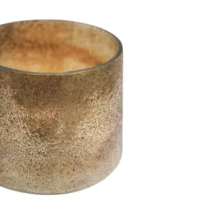 Opulent Metallic Gold Planter H16Cm W18.5Cm