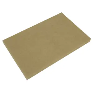 Sealey 12 x 18 x 1" Tan Cleaning & Spray Buffing Pads - Pack of 5 Pieces TBP1218