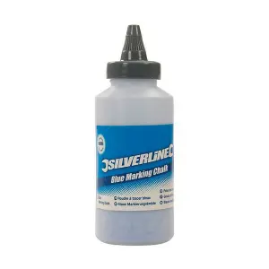 Silverline (CB63B) Blue Marking Chalk 250g