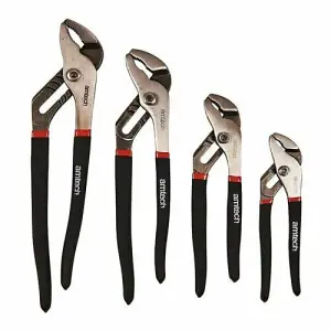 WATERPUMP PLIER 4PC 6" 8" 10" 12" PIPE WRENCH PLUMBERS PLIERS HEAVY DUTY W5350