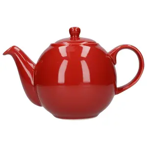 London Pottery Globe Solid Colour Teapot Black / 0.9 L