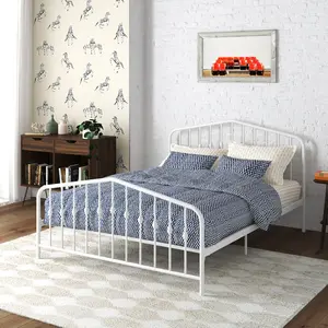 Holland Bed Frame White / Kingsize (5')