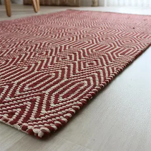 Geometric Handmade Modern Easy to clean Rug for Dining Room Bed Room and Living Room-160cm X 230cm