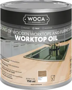 WOCA Worktop Oil - Natural 750 ml