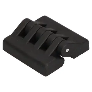 Polyamide Hinge Plastic 64x65mm Concealed Fixing Door Locker Hatch 2PK