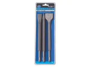 BlueSpot Tools SDS Plus Chisel Set, 3 Piece