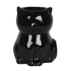 Ceramic Black Cat Indoor Oil Burner