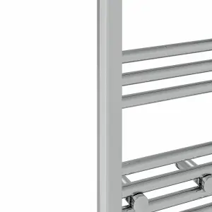 Rinse Bathrooms 200W Electric Heated Warming Towel Rail Bathroom Radiator Chrome - 600x300mm