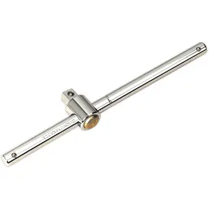 250mm Chrome Vanadium Sliding T-Bar with Locking Mechanism for 1/2 Inch Drive