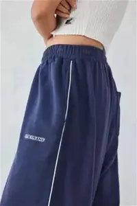 Iets Frans... Navy Harri Baggy Joggers - Blue M At Urban Outfitters