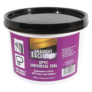 UPVC Replacement seal - BLACK - 20M