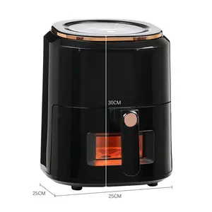 4.5l Air Fryer Black