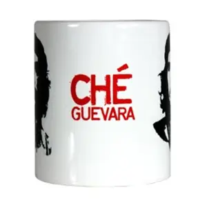 Che Guevara Korda Portrait Mug White/Black (One Size)