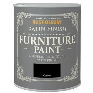 Rust-Oleum Carbon Satinwood Furniture paint, 750ml