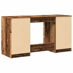 Berkfield Writing Desk Old Wood 140x50x77 cm Engineered Wood