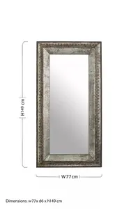 Interiors by Premier Elementary Wall Mirror