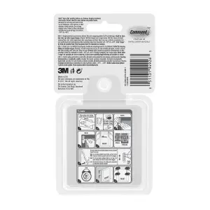 3M Command White Picture hanging Adhesive strip, Pack of 12