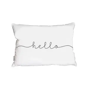 Text Hello (Cushion) / 30cm x 45cm