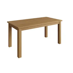 Clara Rustic Oak Extending Dining Table 1.6M