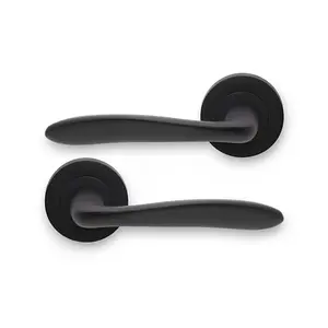 Mars Lever Door Handle Matt Black