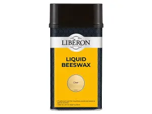 Liberon Liquid Beeswax Clear 1 Litre - Nourishing Wood Finish