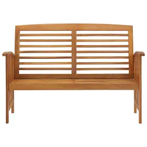 Berkfield Garden Bench 119 cm Solid Acacia Wood